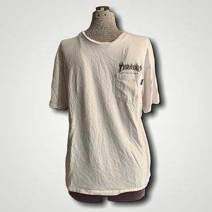 Vans x Thrasher White Pocket T-Shirt